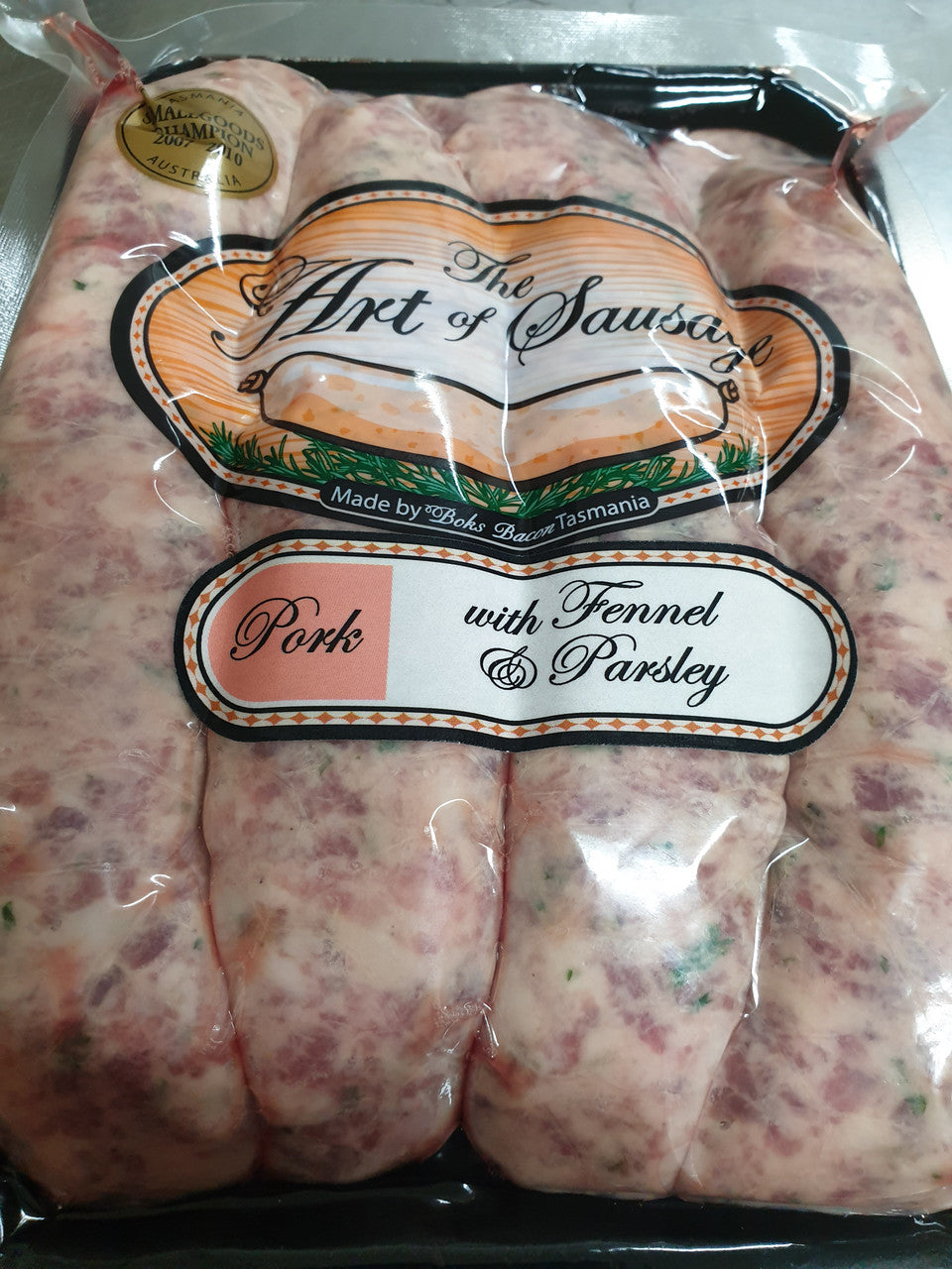 Pork, Fennel And Fresh Parsley Sausages 400g